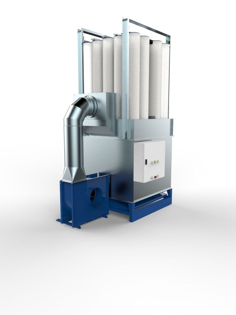 FUB - 1 Filter unit for Briquetting presses 1m3