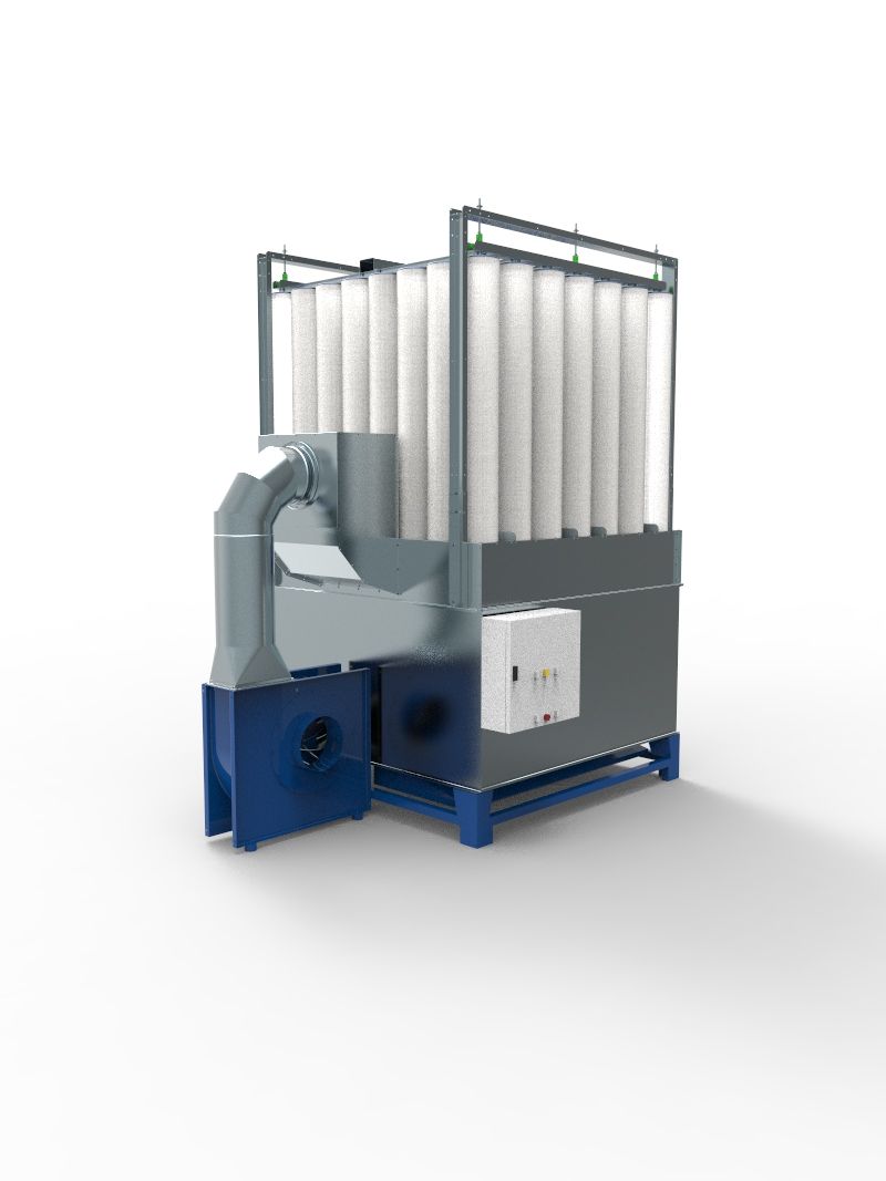 FUB - 2 Filter unit for Briquetting presses 2m3