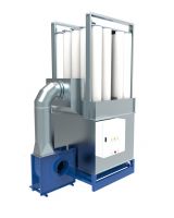 Filter unit for Briquetting presses